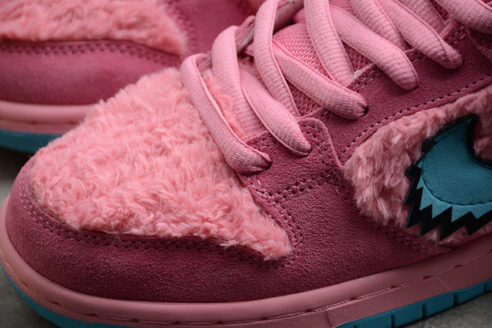 Grateful Dead Nike SB Dunk Low Pink Bear CJ5378 600